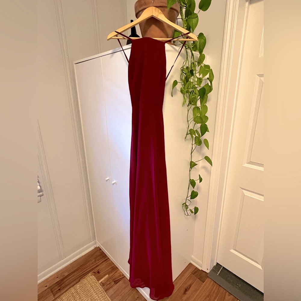 Lulu’s Bridesmaid Dress- Burgundy